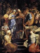Rosso Fiorentino Betrothal of the Virgin painting